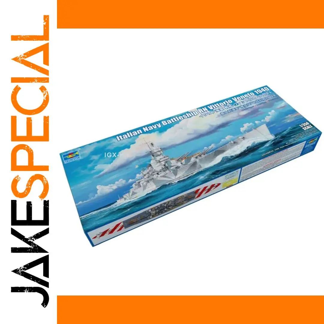 Italian Navy Battleship RN Vittorio Veneto 1:350模型 1 Italian Navy Battleship RN Vittorio Veneto 1:350模型
