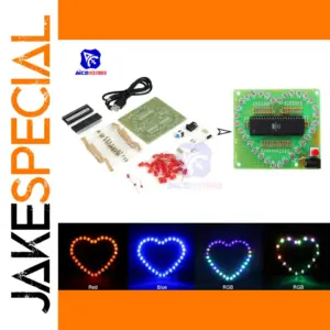 Heart-Shaped 32-LED RGB Light Module