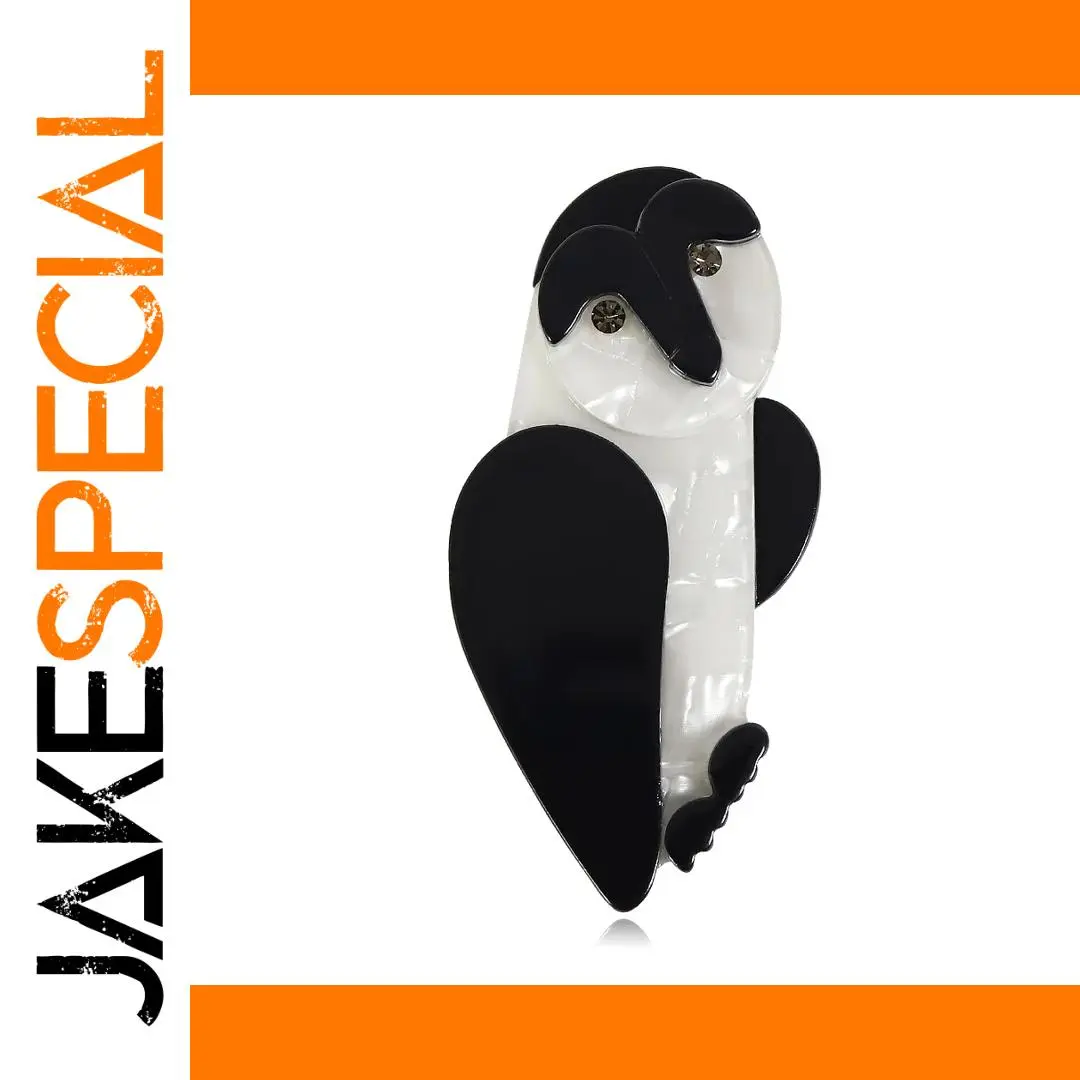 Acrylic Owl Brooch for Fashion Accessories 1 Acrylic Owl Brooch for Fashion Accessories