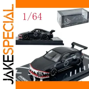 Black Diecast Porsche 911 (997) Model 1:64 Scale