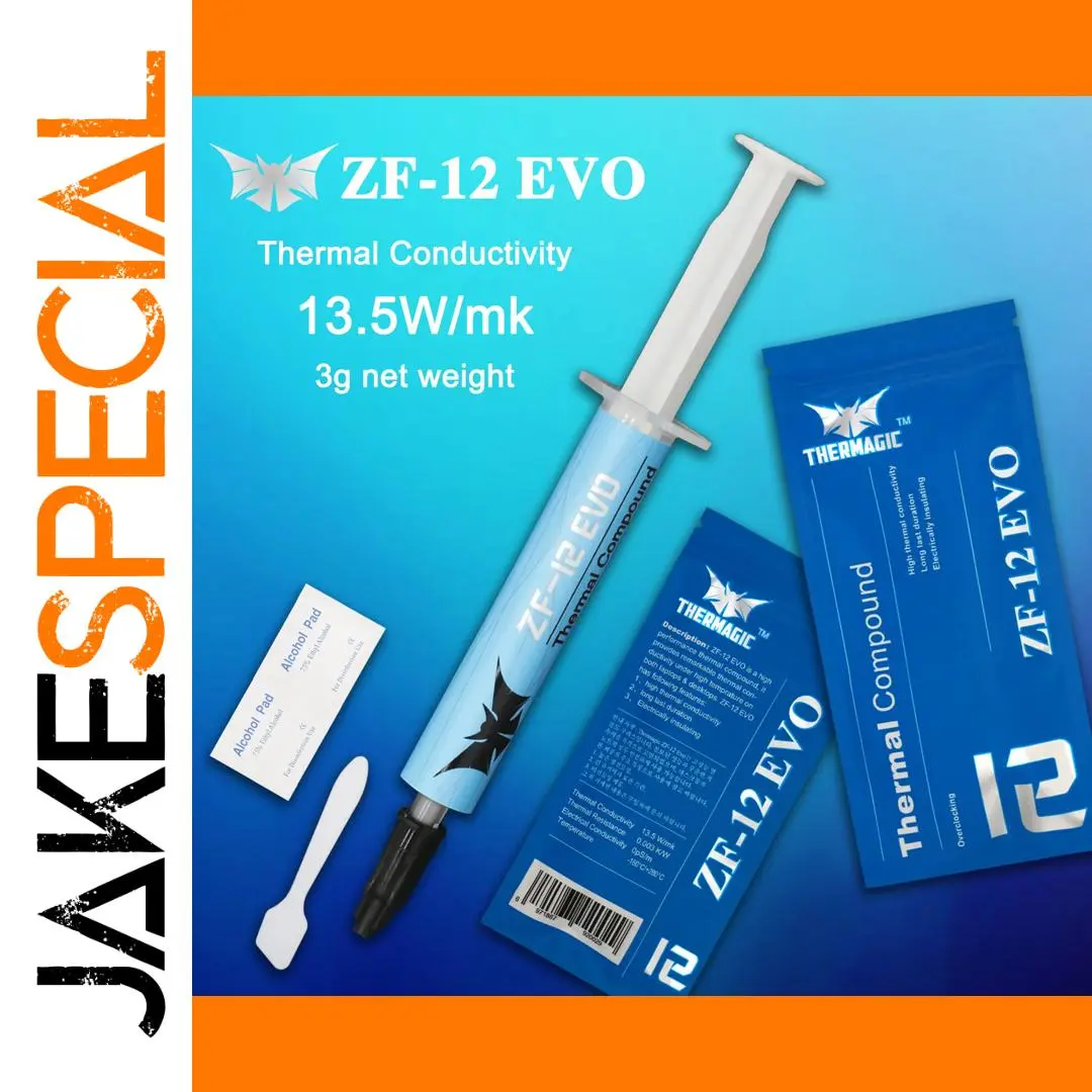 ZF-12 EVO Thermal Grease for CPUs and GPUs 1 ZF-12 EVO Thermal Grease for CPUs and GPUs