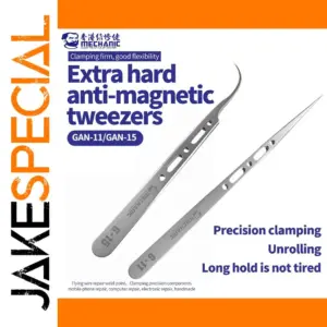 High-Hardness Antimagnetic Precision Tweezers