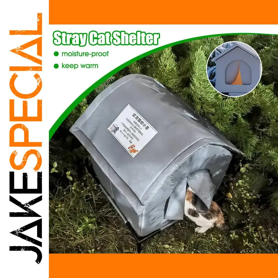 Outdoor Waterproof Cat Shelter in Multiple Sizes 1 Outdoor Waterproof Cat Shelter in Multiple Sizes
