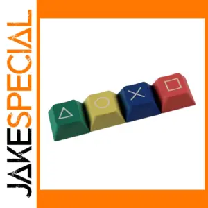 Vibrant YMDK Arrow Keycaps for Mechanical Keyboards