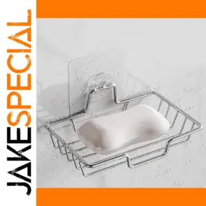 Stainless Steel Wall-Mounted Soap Rack