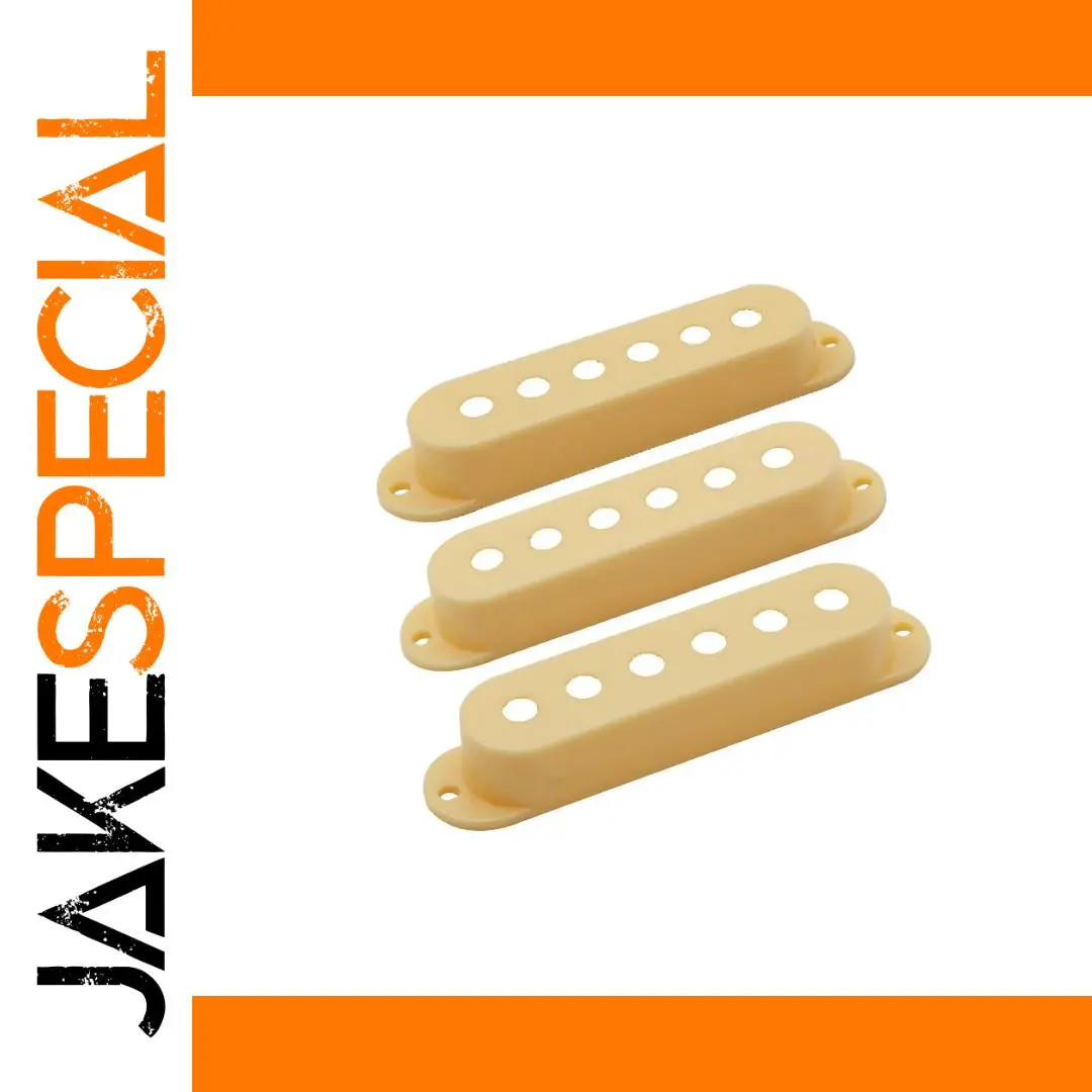 Cream Pickups Covers for ST and SQ Guitars 1 Cream Pickups Covers for ST and SQ Guitars