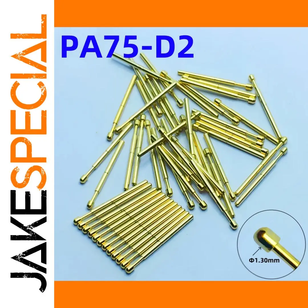 Set of 100 PA75-D2 Spring Test Probes 1 Set of 100 PA75-D2 Spring Test Probes