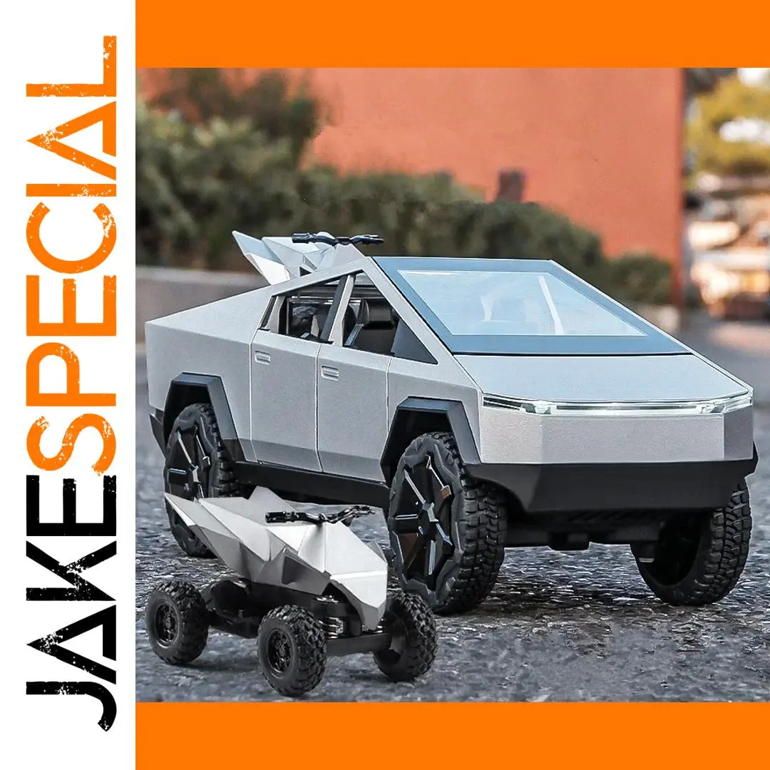 Futuristic 1:24 Diecast Pickup Truck Model 1 Futuristic 1:24 Diecast Pickup Truck Model