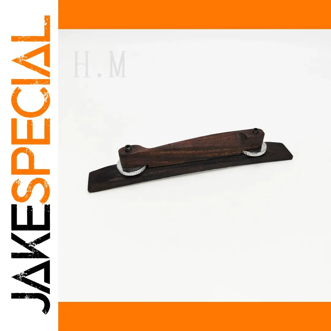 Takahashi Jazz Rose Wood Base Saddle Bridge 1 Takahashi Jazz Rose Wood Base Saddle Bridge