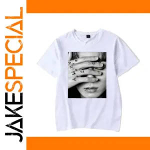 Vintage Gothic Monochrome Graphic T-Shirt for Streetwear