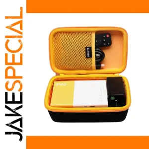 Bright Orange PVO Mini Projector Protective Case