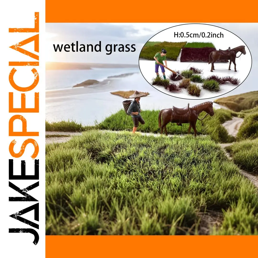 Realistic Wetland Grass Cluster Model for Dioramas 1 Realistic Wetland Grass Cluster Model for Dioramas