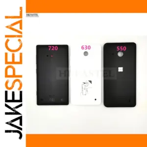 Lumia 550/630/720 Replacement Back Cover in Black/White