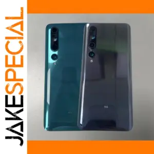 Xiaomi Mi 10 5G Glass Back Cover in Coral Green or Twilight Grey