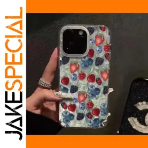 Vibrant Fruit Pattern iPhone Case