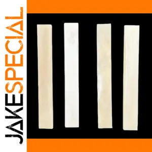 Camel Bone Guitar Saddle Set (4 pcs)