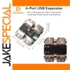 USB 2.0 4-Port Hub with Type C Port