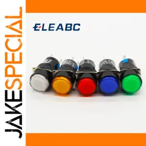 Vibrant 16mm Push Button Switch Set for Controls