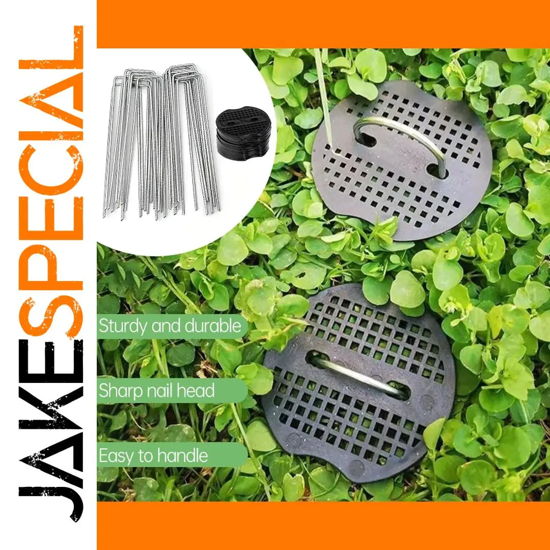 Galvanized Steel Garden Staples (10-20cm) 1 Galvanized Steel Garden Staples (10-20cm)