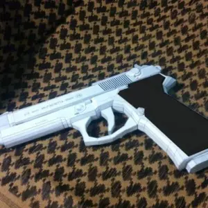 Realistic 1:1 Paper Model of M92F Pistol 7 2047633407954f918408af2c upscaled