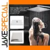 20-Inch Stainless Steel Square Rainfall Shower Head