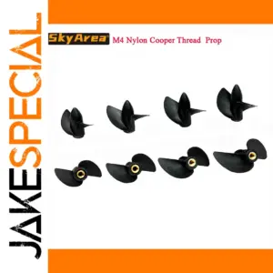 Durable Nylon RC Boat Propeller Set