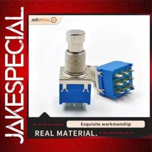 High-Quality 3PDT Effects Switch for Guitar Pedals