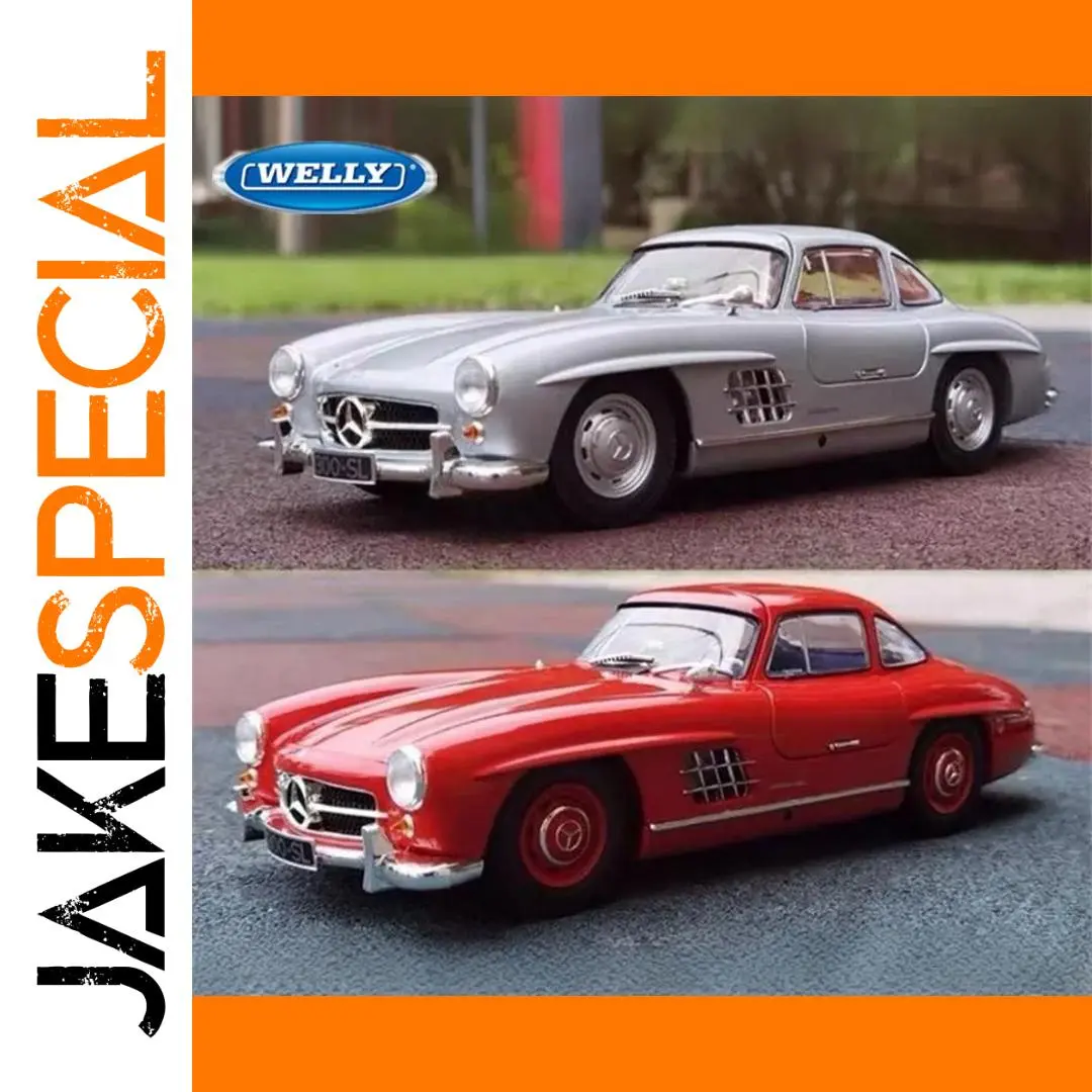 Diecast Mercedes Benz 300SL Scale Model 1:24 1 Diecast Mercedes Benz 300SL Scale Model 1:24