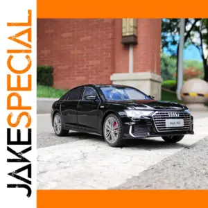 Black 1:18 Scale A6L Alloy Model Car