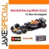 2022 Red Bull RB18 F1 Die-Cast Model 1:43 Scale