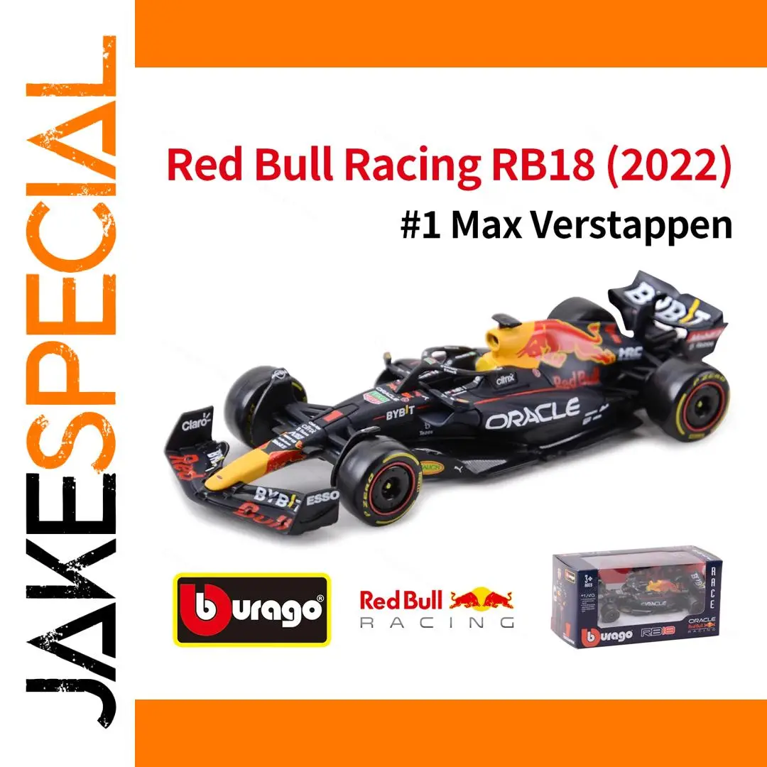 2022 Red Bull RB18 F1 Die-Cast Model 1:43 Scale 1 2022 Red Bull RB18 F1 Die-Cast Model 1:43 Scale