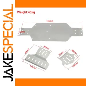 Stainless Steel Armor for MJX 7303 Rally Car