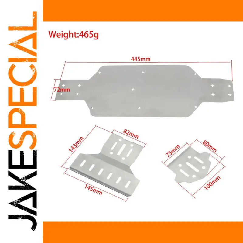Enhance Your Rally Experience with the Stainless Steel Armor for MJX 7303 1 211344828234478aaa648488 product image