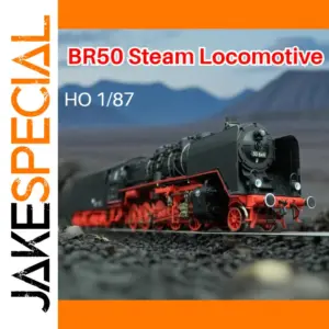 BR50 Vintage Steam Locomotive Model 265mm Length