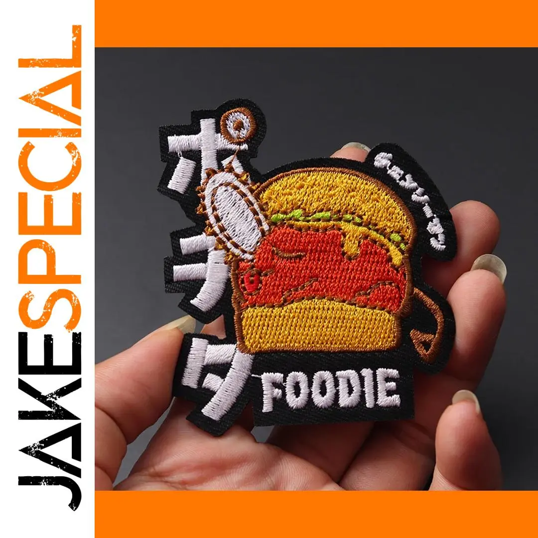 Chainsaw Man Hamburg Embroidered Patch 1 Chainsaw Man Hamburg Embroidered Patch