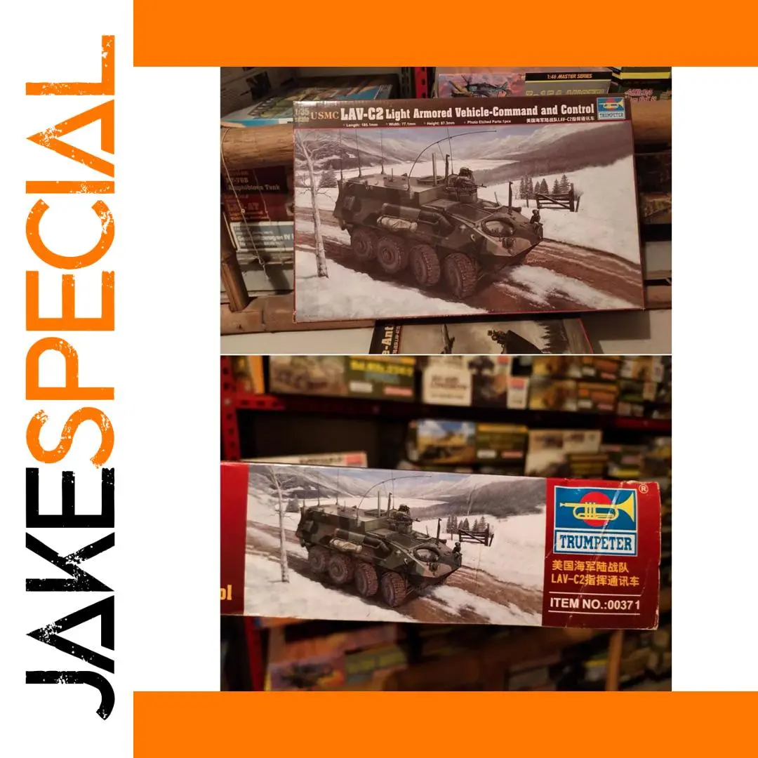 USMC LAV-C2 1:35 Scale Model Kit 1 USMC LAV-C2 1:35 Scale Model Kit