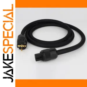 High-End Audiophile Power Cord 0.5m-3m