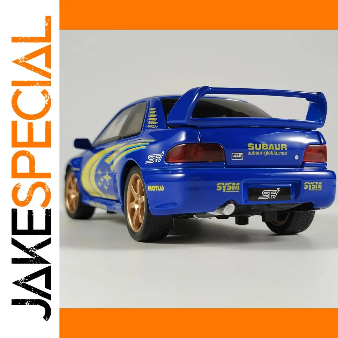 1:32 Scale Blue Diecast Subaru Impreza WRX STI Model 1 1:32 Scale Blue Diecast Subaru Impreza WRX STI Model