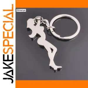 Silver Metal Keychain Model K2040