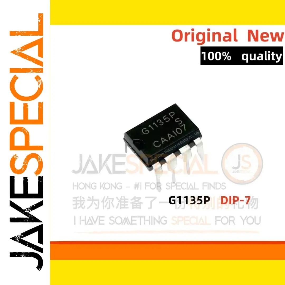 G1135P DIP-7 Voltage Regulator IC Chip Set of 10 1 G1135P DIP-7 Voltage Regulator IC Chip Set of 10