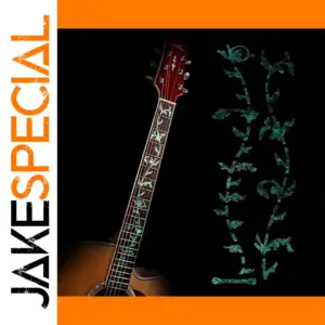 Green Tree of Life Fretboard Inlays for Guitars