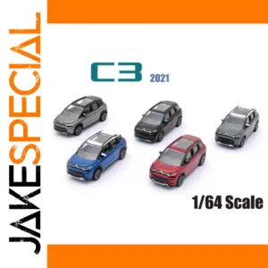 Citroen C3 2021 Sunroof Edition Model 1:64 Scale