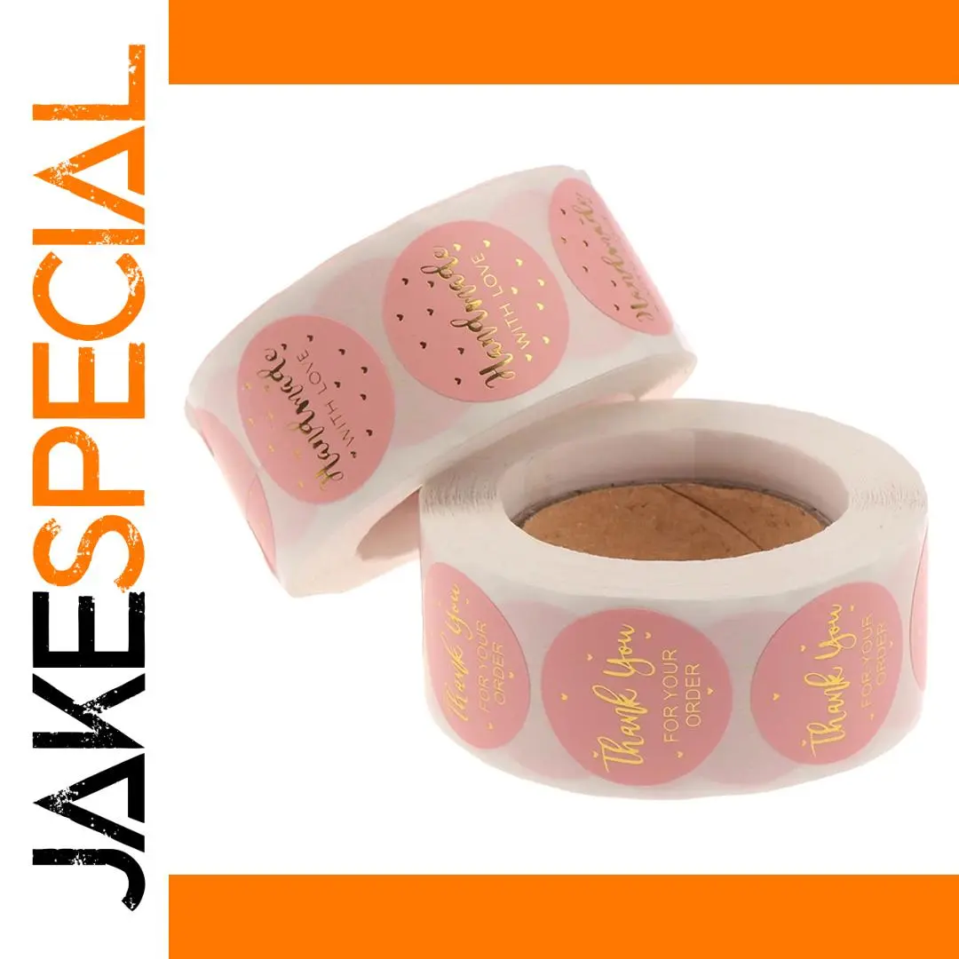 Thank You Stickers Set for Packaging 1 Thank You Stickers Set for Packaging