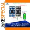 Compact MPPT Solar Charge Controller 6V 1A