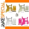 Left-Handed Fender Stratocaster Pickguard in Multiple Colors