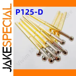Spring Test Probes Set P125-D, 100pcs