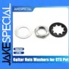 Chrome Guitar Nut and Washer Set for US CTS Pots