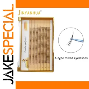 A/M Shape Eyelash Extensions Set with 3/7-Row Styles
