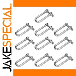 Stainless Steel Long D Shackle 4 Sizes