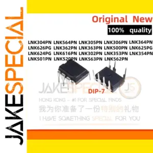 Set of ten DIP-7 Voltage Regulators Models LNK304PN–LNK626PG